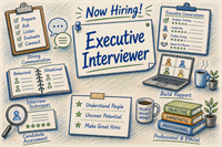 July 2026 - We're recruiting an Executive Interviewer