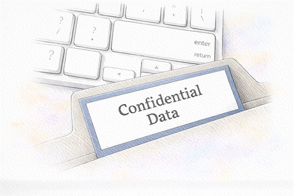 Handling sensitive information in a client feedback interview