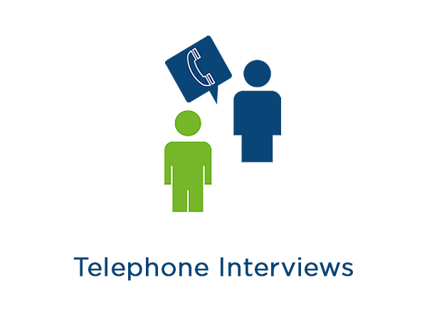 Telephone interview